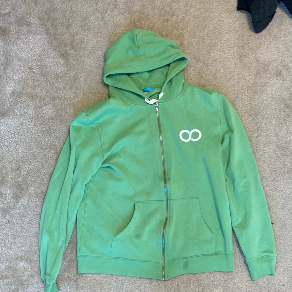 Threadless Green Hoodie Jacket